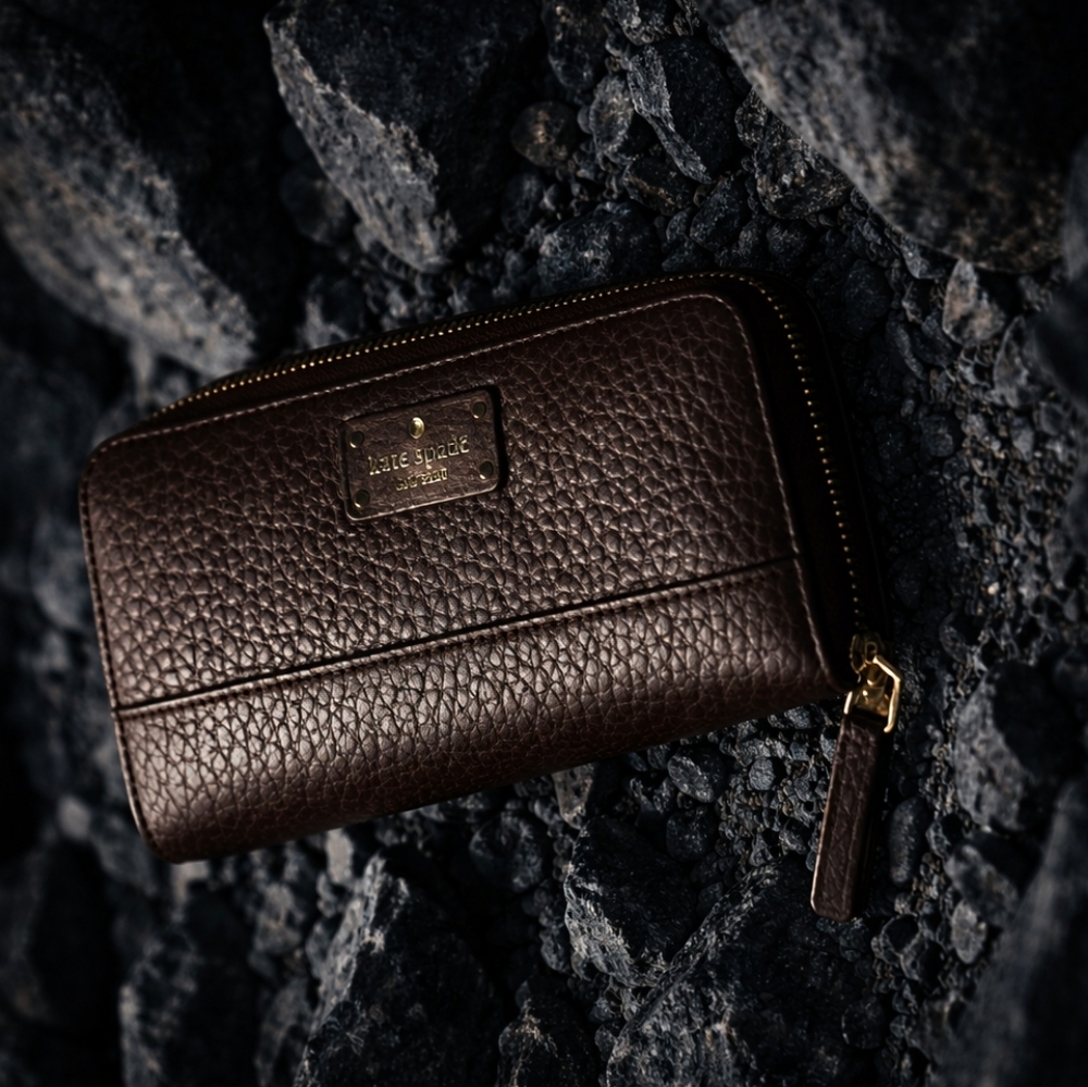 Kate Spade Brown Leather Wallet